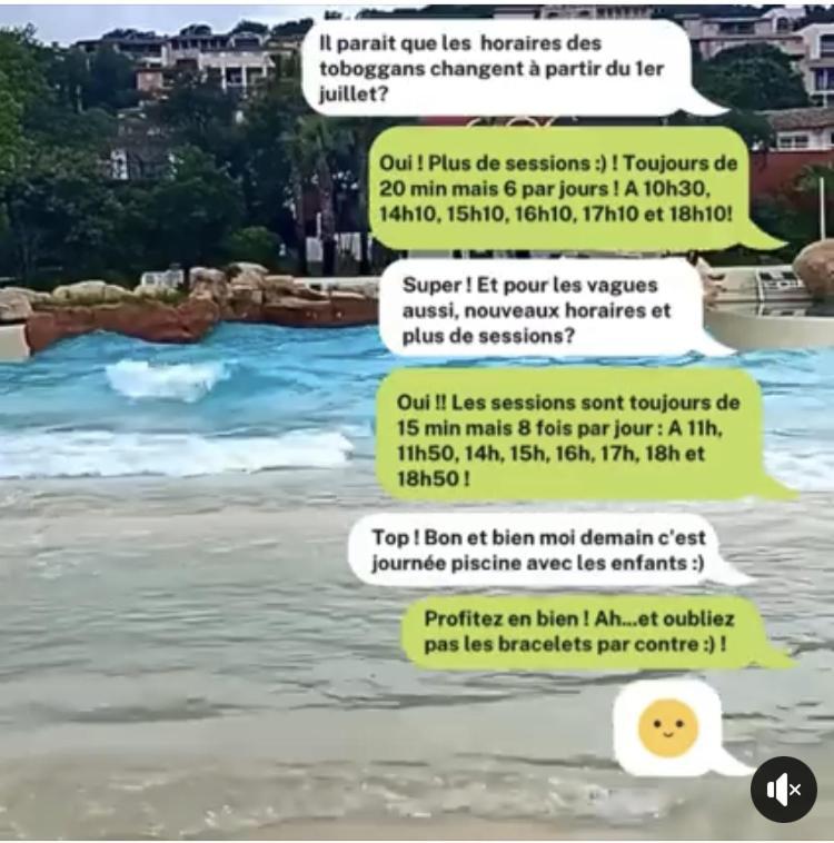 Vue mer 4 pers Les Restanques 2149 Grimaud Eksteriør bilde