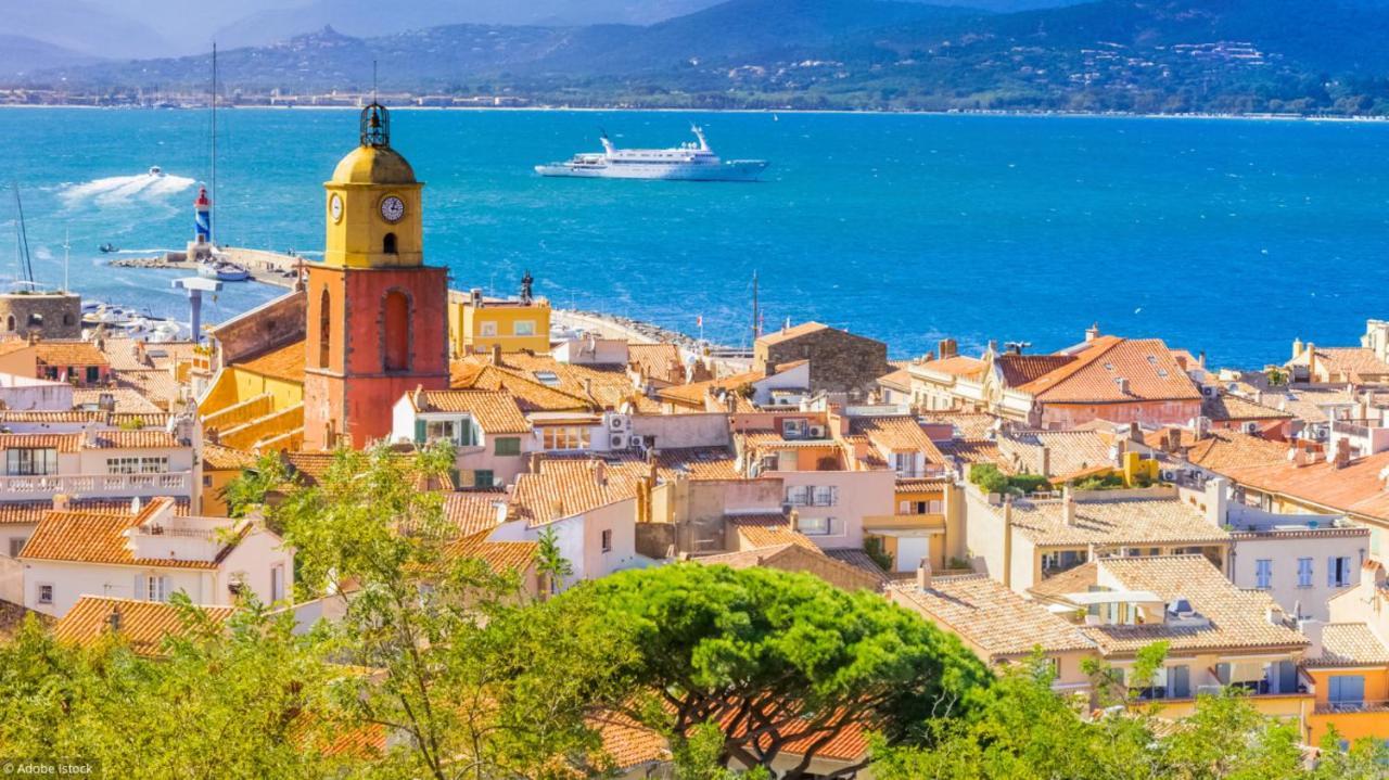 Vue mer 4 pers Les Restanques 2149 Grimaud Eksteriør bilde